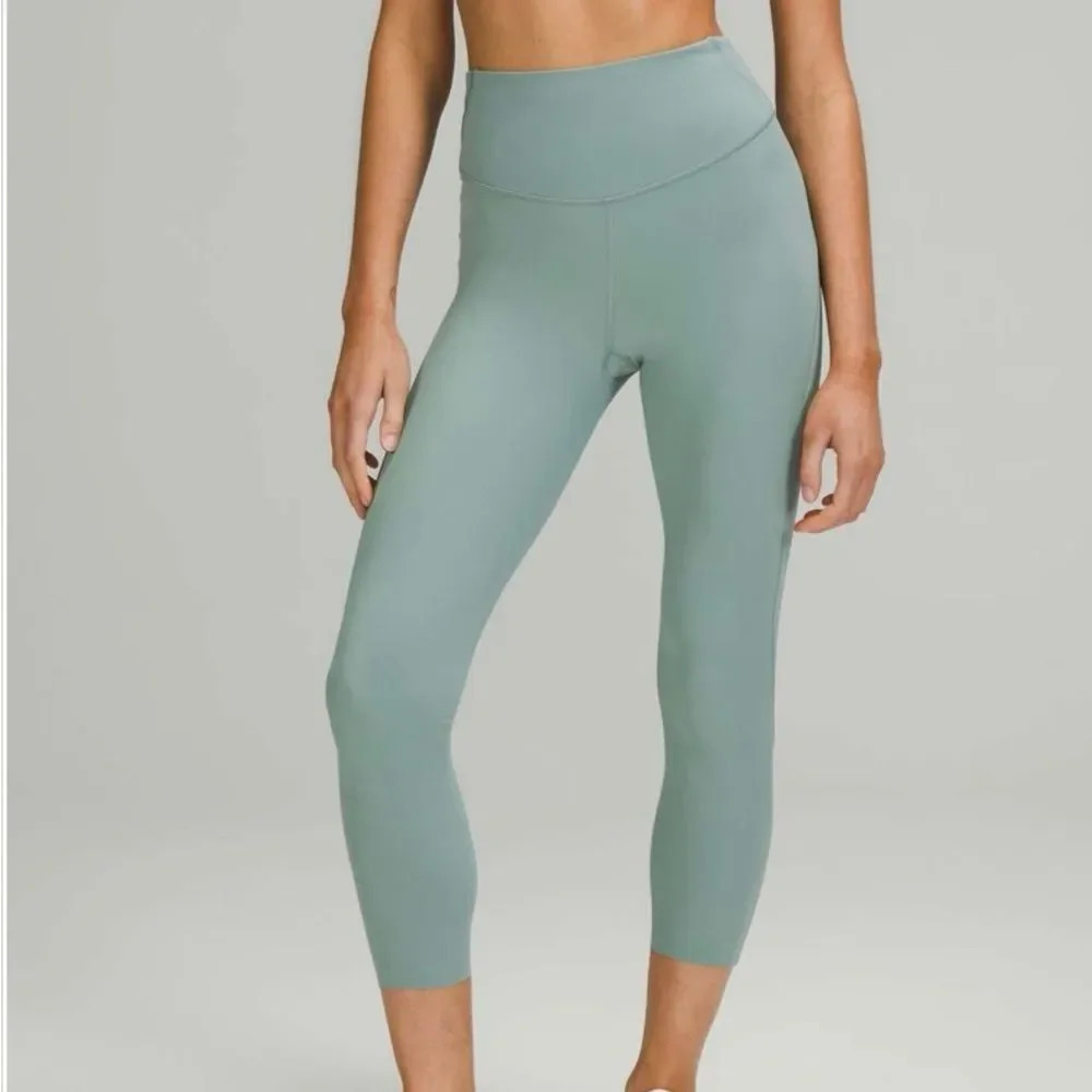 lululemon athletica Sage Green High-Rise 7/8 Leggings